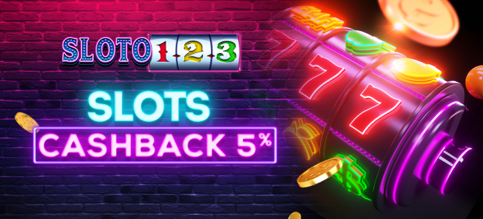 Sloto Cashback Slot 5%